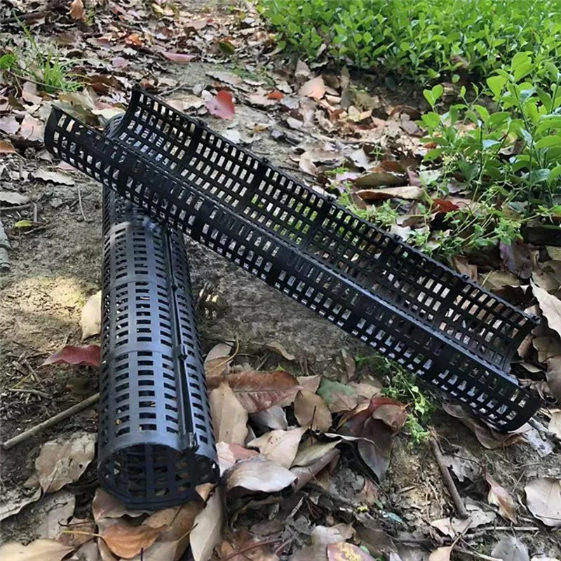 

AT54 Черная пластиковая защита коры, трубка для выращивания погоды, ландшафтные растения, молодые деревья, защита для чемодана