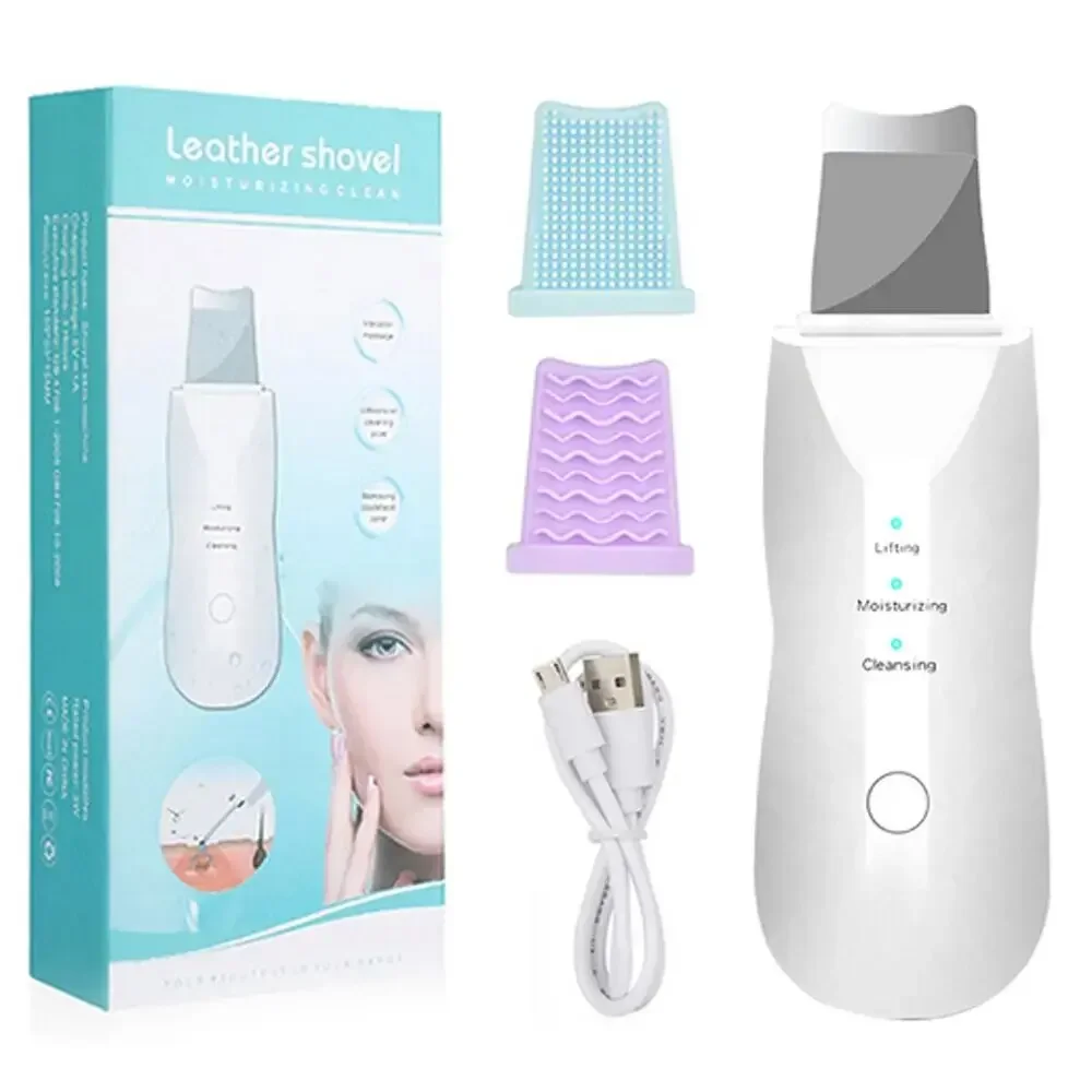 Ultrasonic Skin Scraper Exfoliation Machine Deep Facial Exfoliation Cleaning Machine Men\'s And Women\'s Beauty Instrument