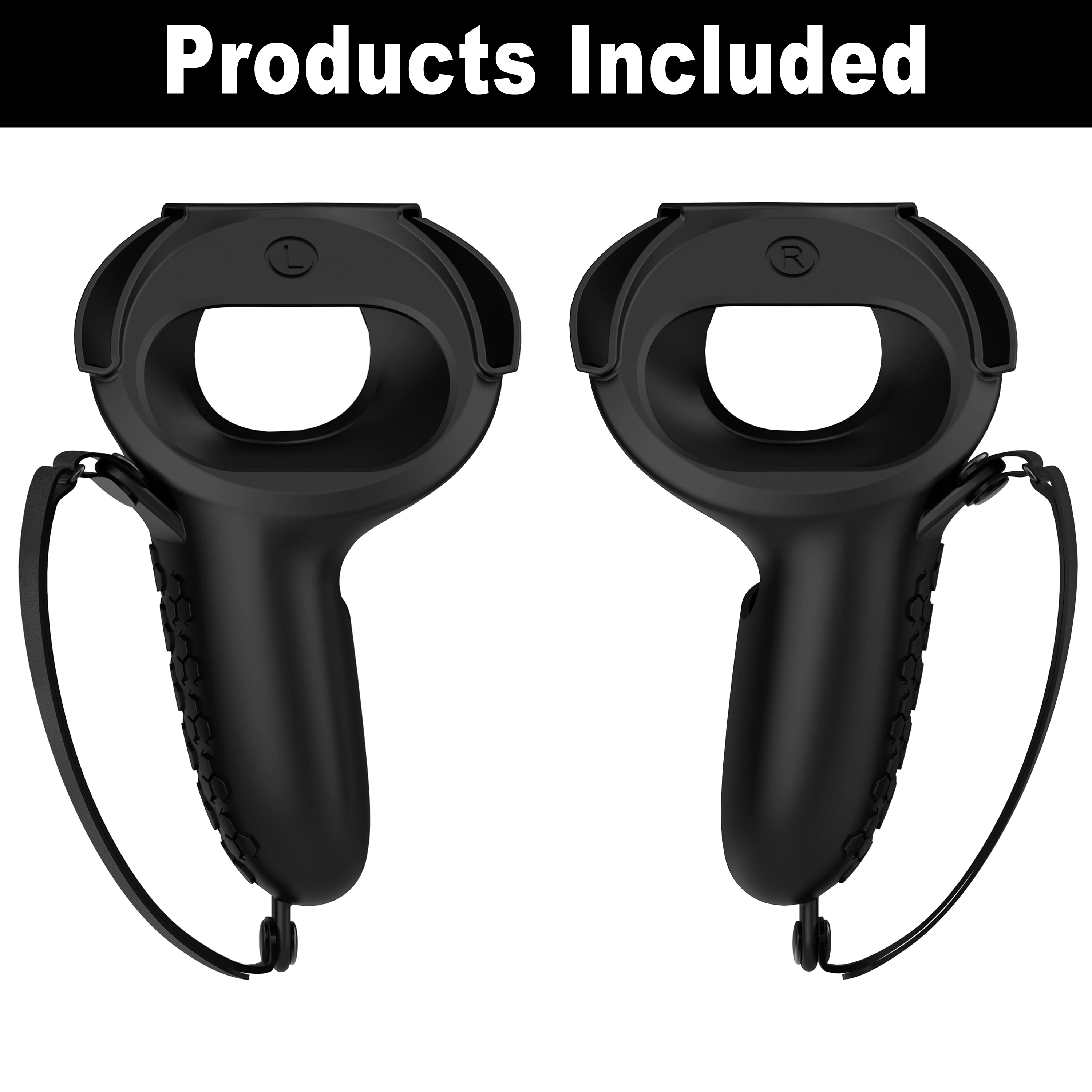 design Silicone Grip Cover Protector with Knuckle Straps Compatible with Oculus Meta Quest 2 Controller handle cover Accessories