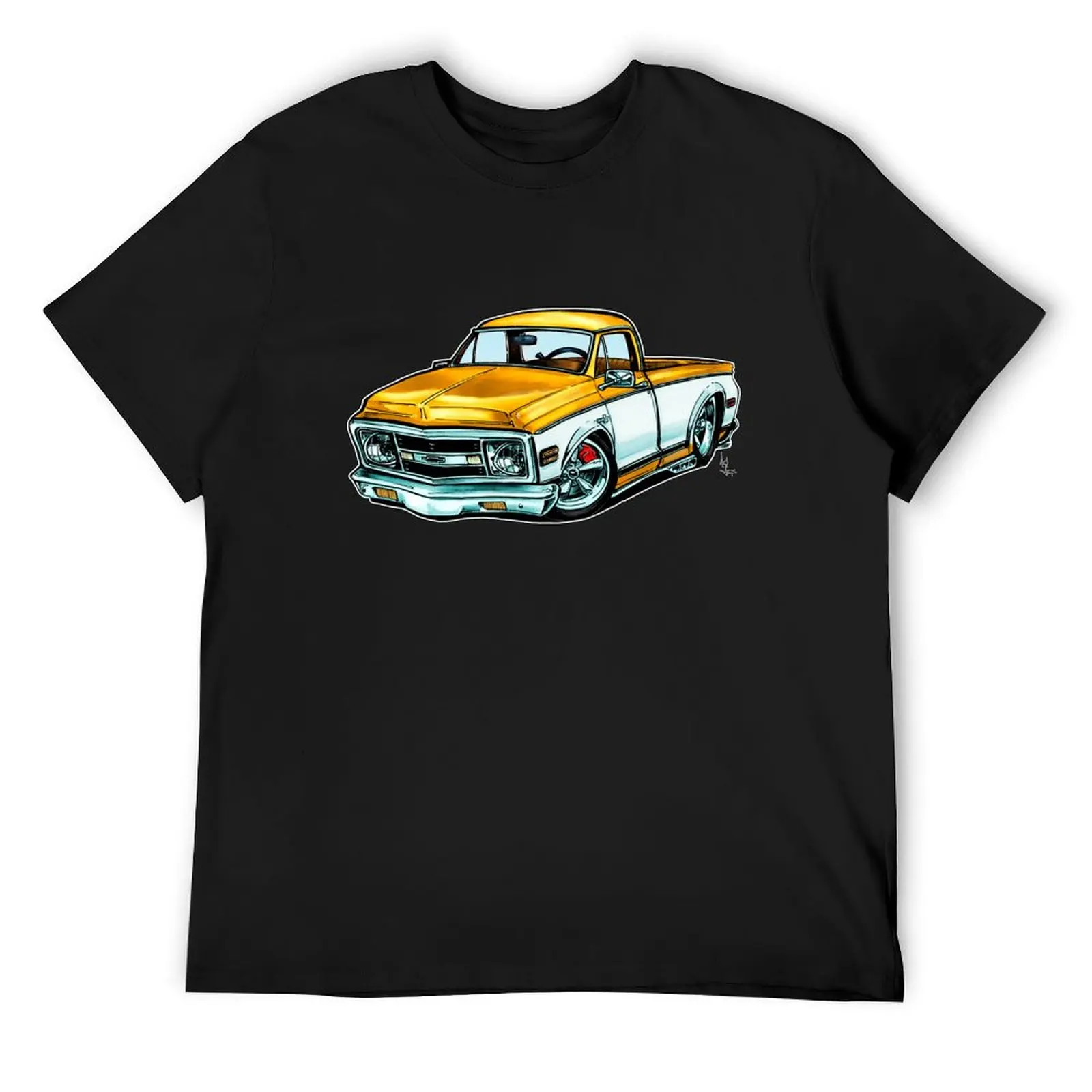 C10 Pickup Truck T-Shirt Blouse heavyweights mens graphic t-shirts anime