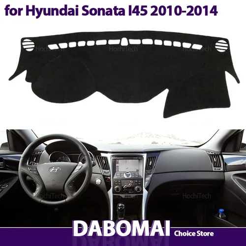 Accesorios tablero parasol anto-uv alfombra tablero cubierta almohadilla protectora para Hyundai Sonata I45 2010 2011 2012 2013 2014 YF
