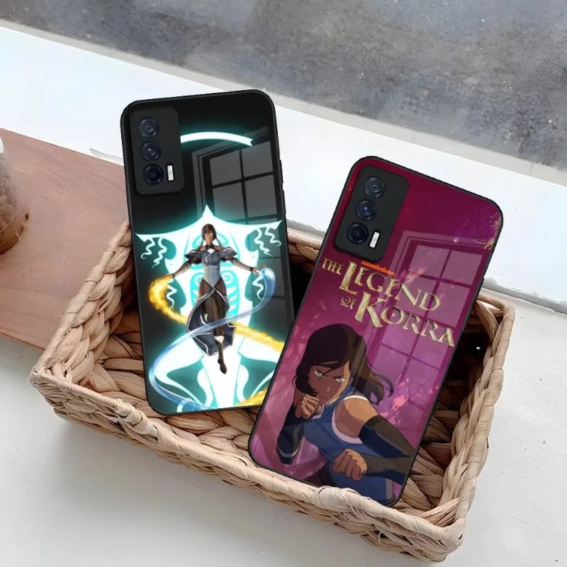 Avatar-The-Legend-Of-Korra-Anime Phone Case For Oppo A54 A15 A94 A92 A55 A93 A95 K9 K7 Reno 5 7 6 4 Find X5 X3 X2 Glass