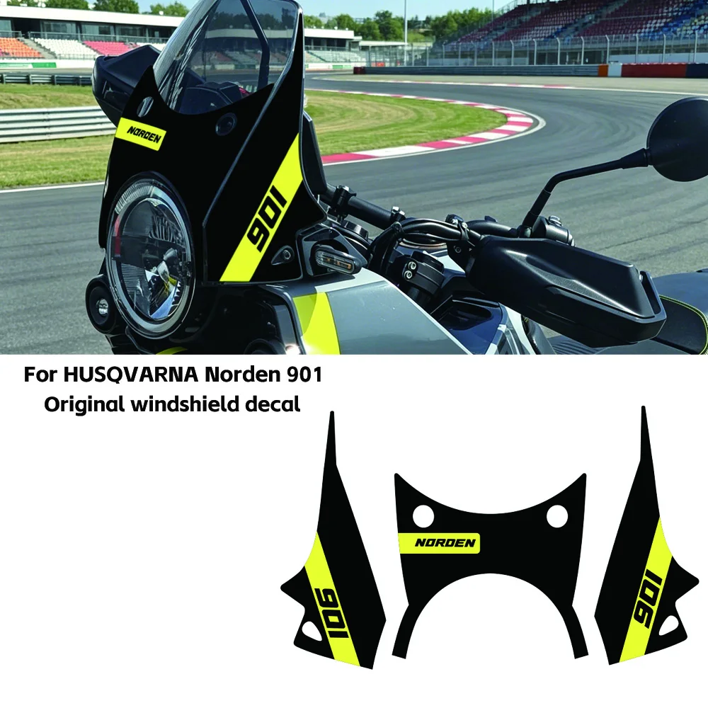For HUSQVARNA Norden 901 Norden 901New arrival decorative waterproof decals Original windshield sticker