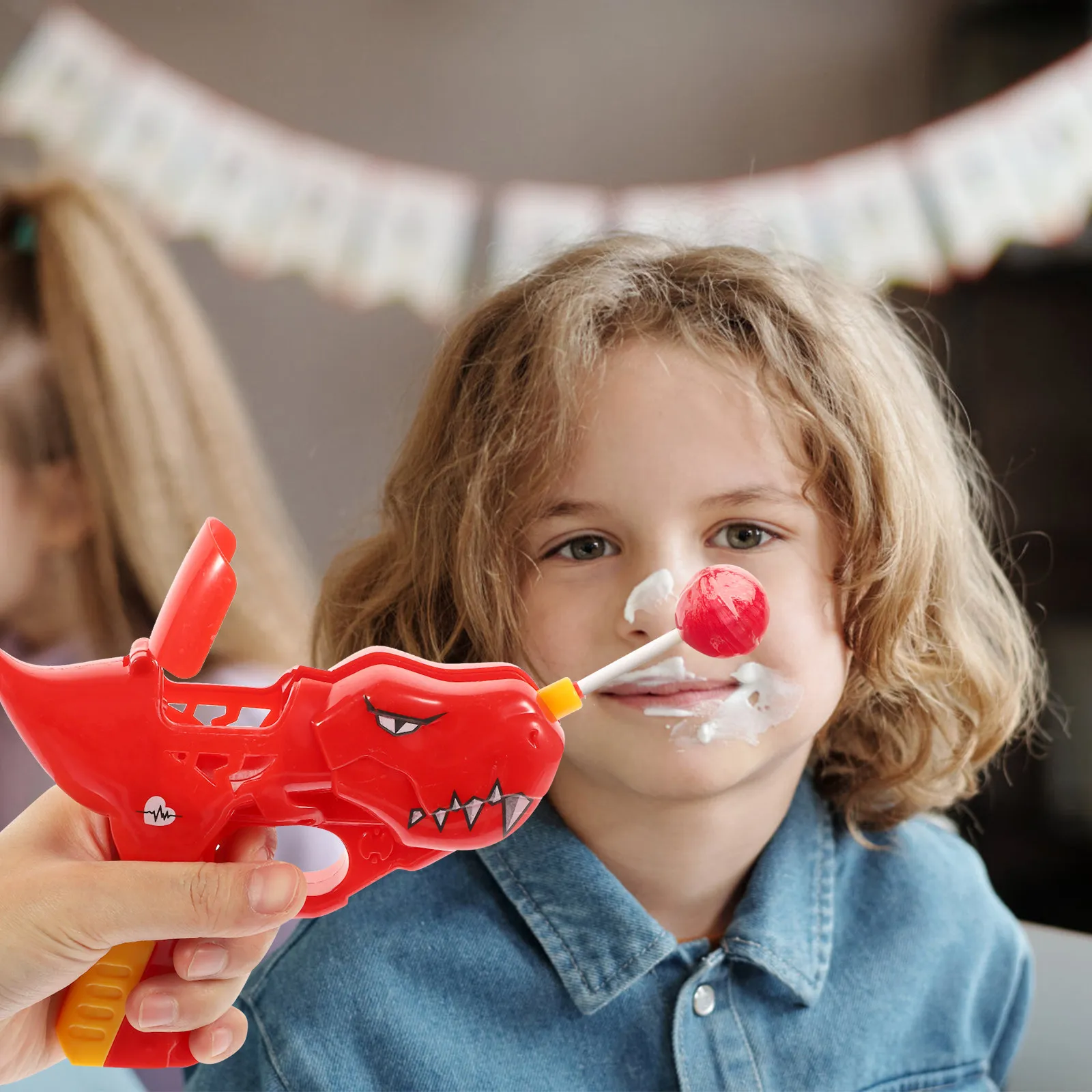 

2 шт. забавных диспенсеров для конфет в виде динозавров, креативный держатель для леденцов, подарок на день рождения, сувенир для детской вечеринки, портативное хранилище для конфет