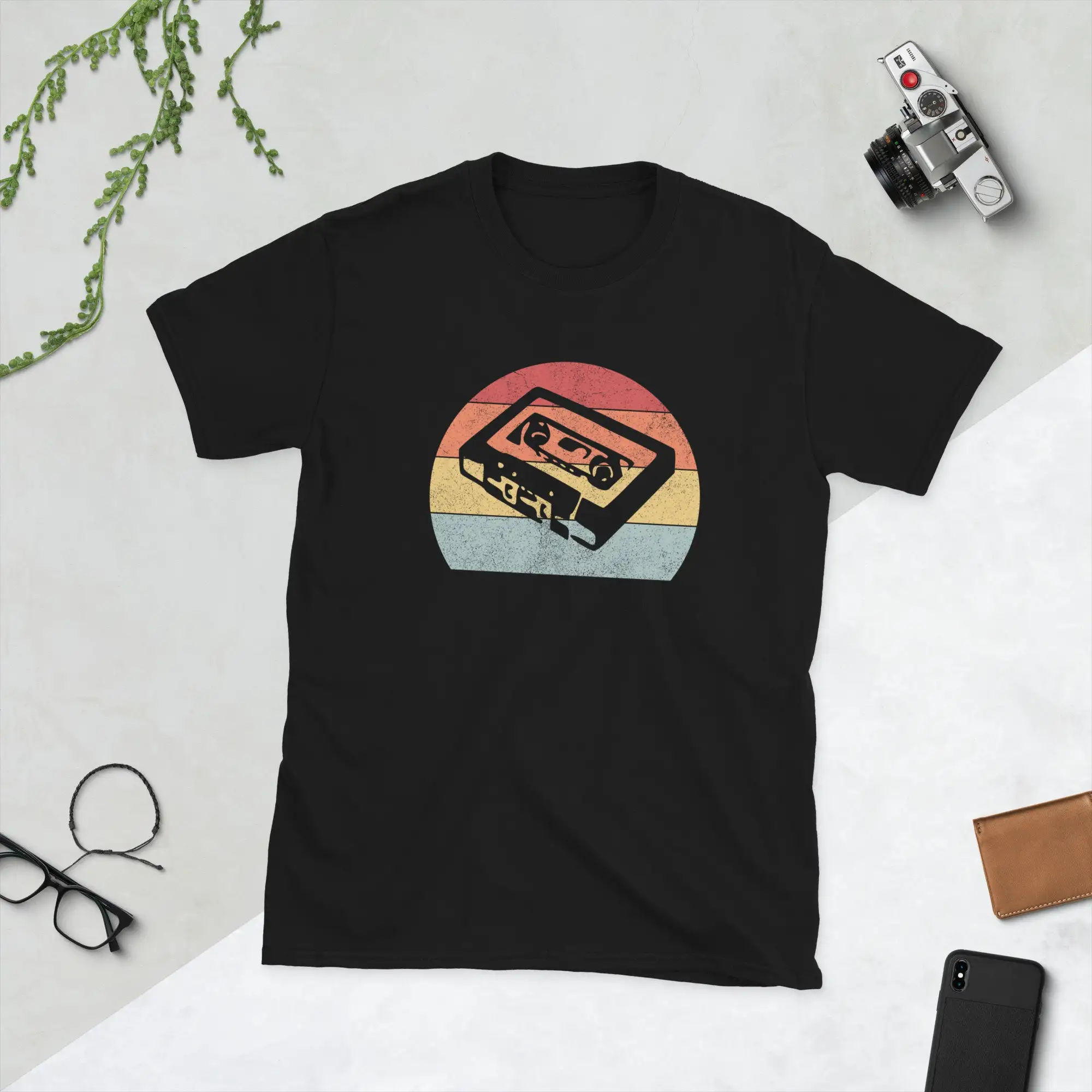 Mixtape Retro Design T Shirt Old School With A Cassette Perfect For Lovers Of The 80S And 90S