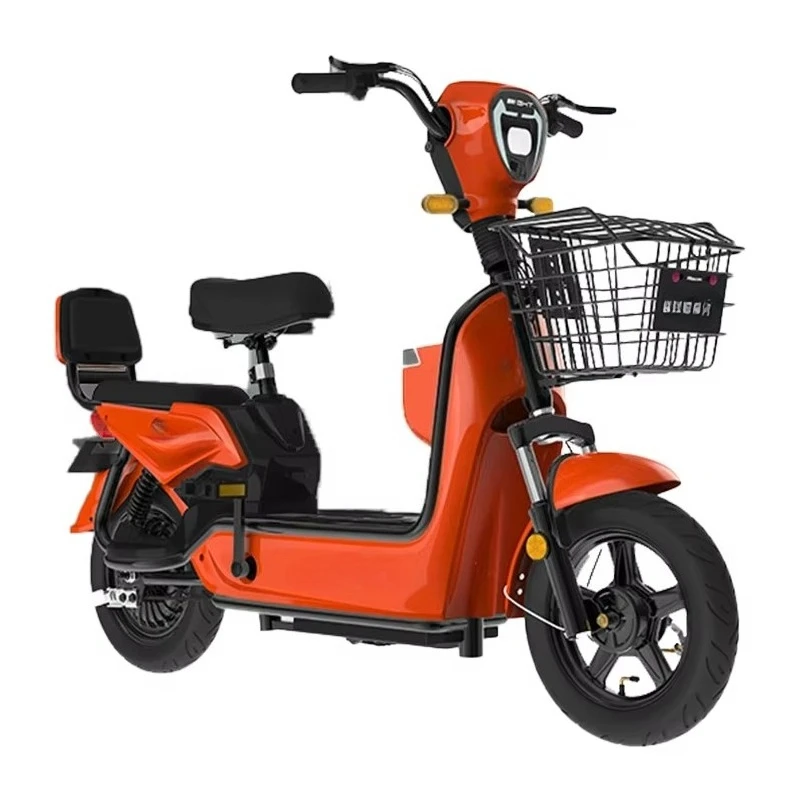 Two Wheel Adult Electronic Digital Dual Suspension Ebike 350W 48v Electric Folding Bicycle City Bike for Delivery Goods