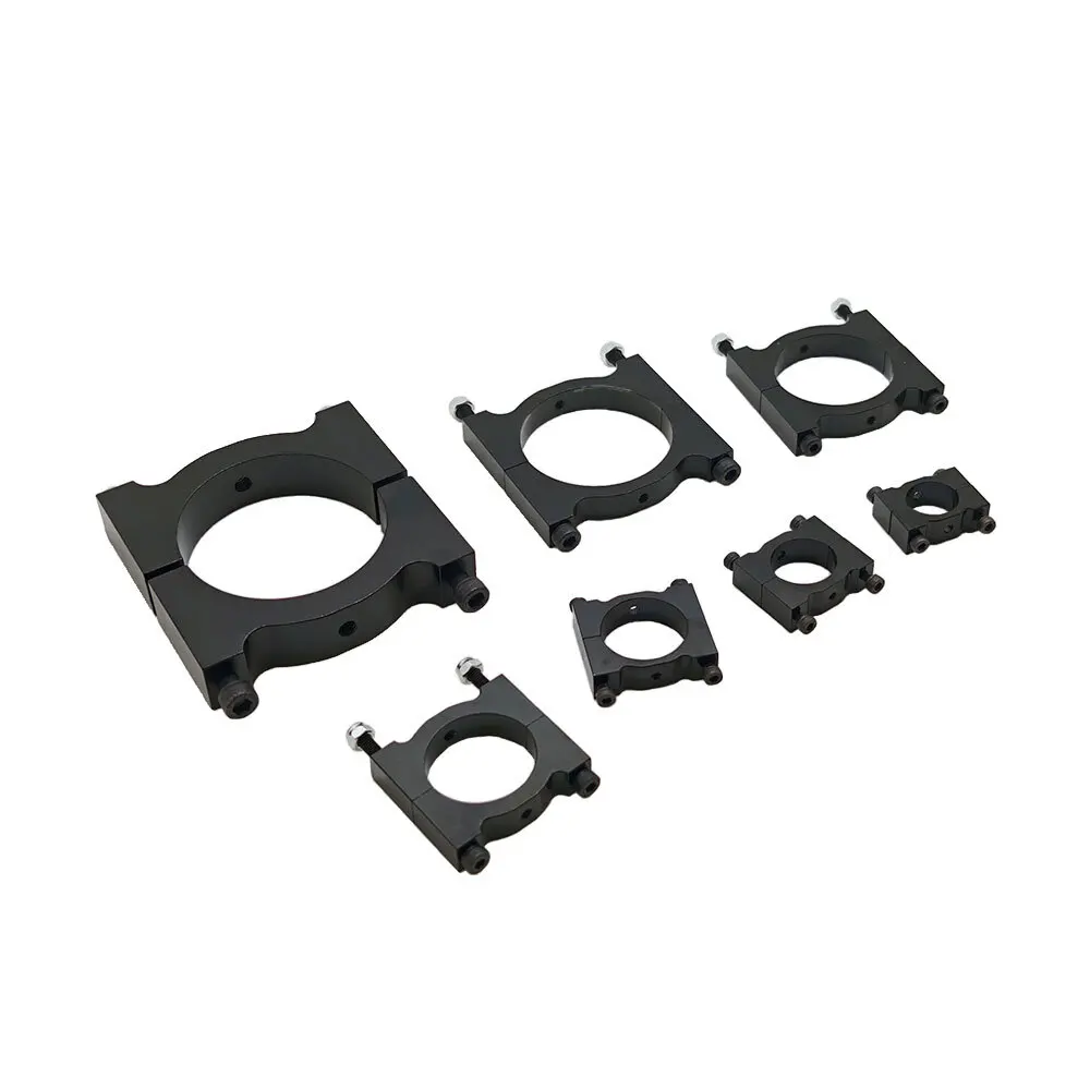 Aluminium Alloy 25/30/40/50mm Thick Pipe Clamp For Agricultural Plant Protection UAV Fixed Seat Of Carbon Fiber Tube Machine