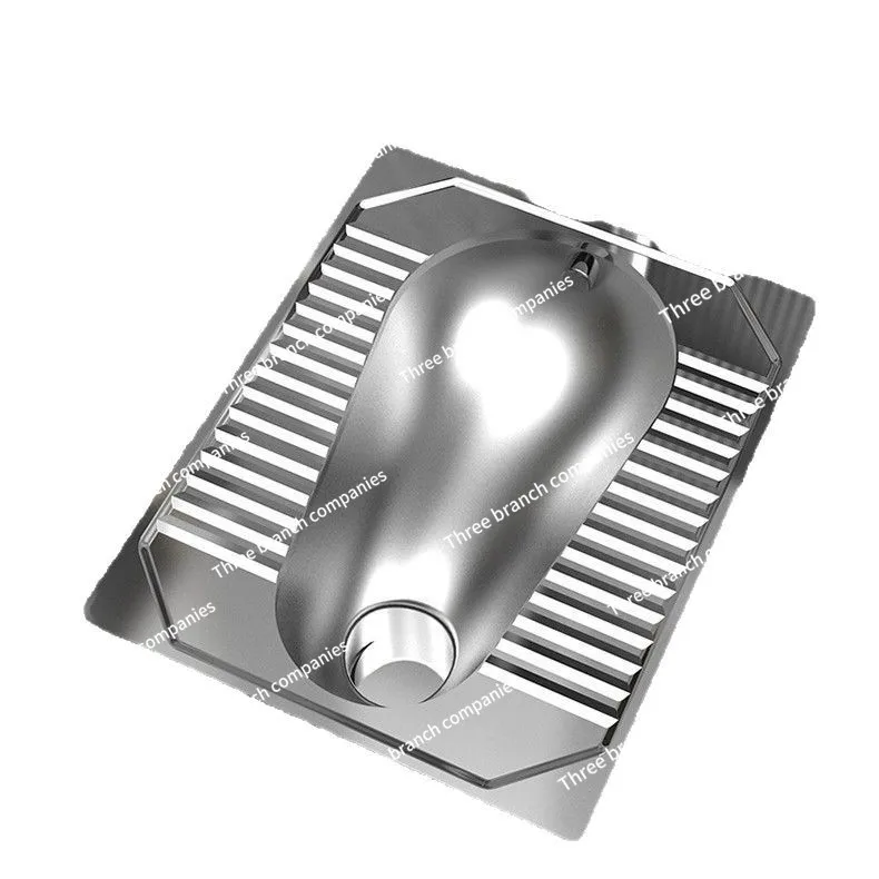 

304 stainless steel squatting toilet with S-bend deodorant toilet
