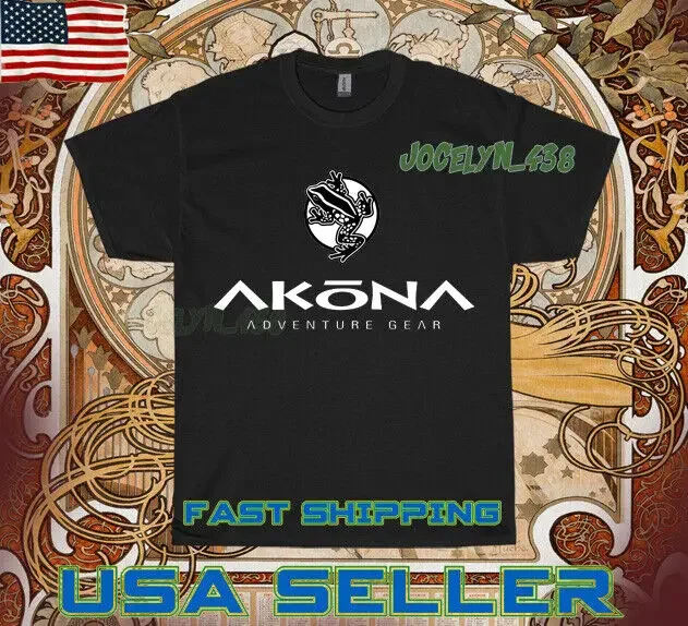 NEW SHIRT PREMIUM AKONA ADVENTURE LOGO UNISEX T-SHIRT AMERICAN FUNNY SIZE S-5XL