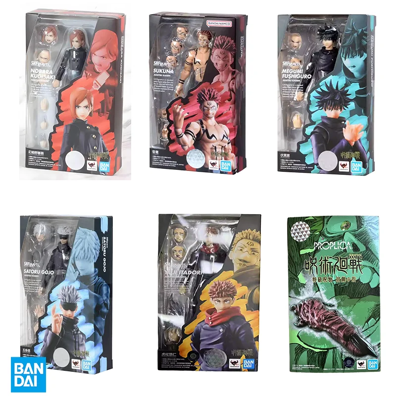

Bandai Original SHFiguarts SHF Jujutsu Kaisen Gojo Satoru ​ ​ Кугисаки Нобара ​ ​ Мегуми Фушигуро ​ ​ Итадори Юджи ​ ​ Рымень Сууна