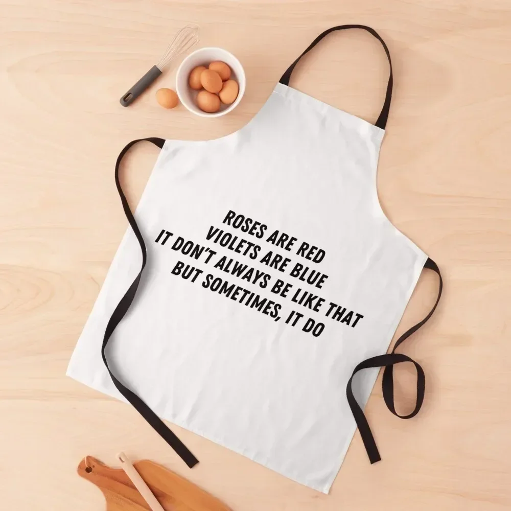 Sometimes It Do Apron men's barbecue Dress Apron