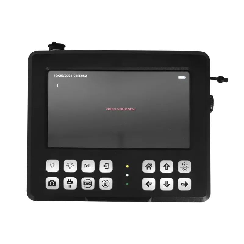 [ขายดี] กล้องตรวจสอบท่อระบายน้ำแบบพกพา Vicam ความละเอียด 1080P พร้อมระบบปรับระดับอัตโนมัติ สายไฟเบอร์กลาสขนาด 7 มม. สำหรับงานท่อระบายน้ำและงานประปา