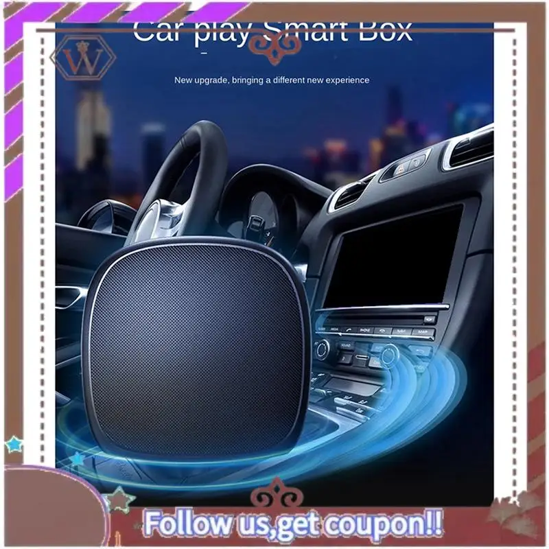 ABBG-Car محول 2 في 1 Carplay اللاسلكي Android محول محول لاسلكي Carplay Ai TV Box مع صندوق Carplay Ai السلكي