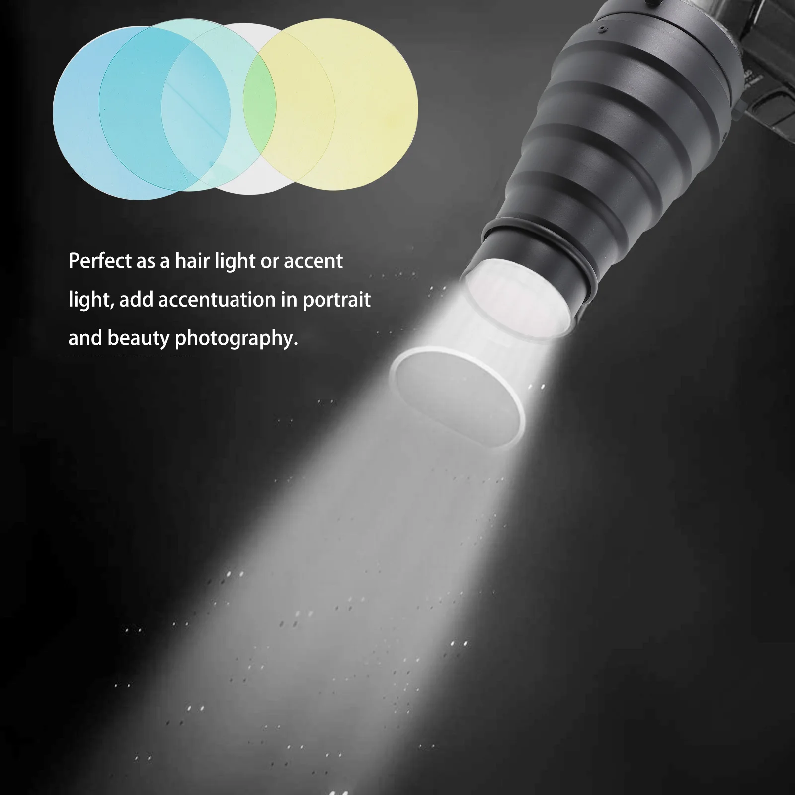 

1Set Flash Accessories Tube Conical Kit Honeycomb Grid Light Filters Spotlight Effect Photography Accent Lighting