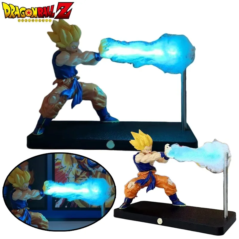 

Dragon Ball Creativity Night Light Toys Anime Son Goku Kame Hame Ha Bedside Lamp Ornament Home Luminous Toy Decorations Gifts