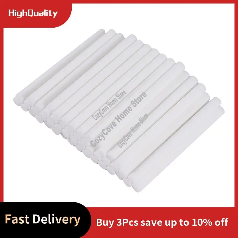 

50 Pcs Car Humidifier Sticks Cotton Filter Refill Sticks Filter Replacement Wicks For Portable Ultrasonic Aroma Diffuser-A27R