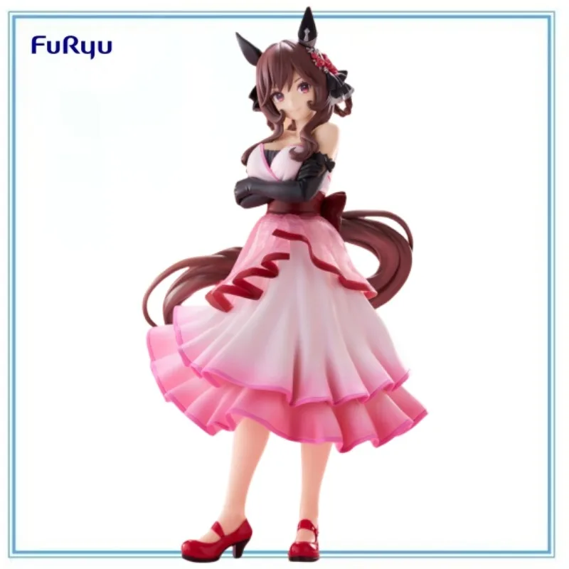 

BANDAI Authentic Anime Umamusume: Pretty Derby-Gentildonna-Trio-Try-iT Figure FuRyu Collection Series Model Cartoon Character