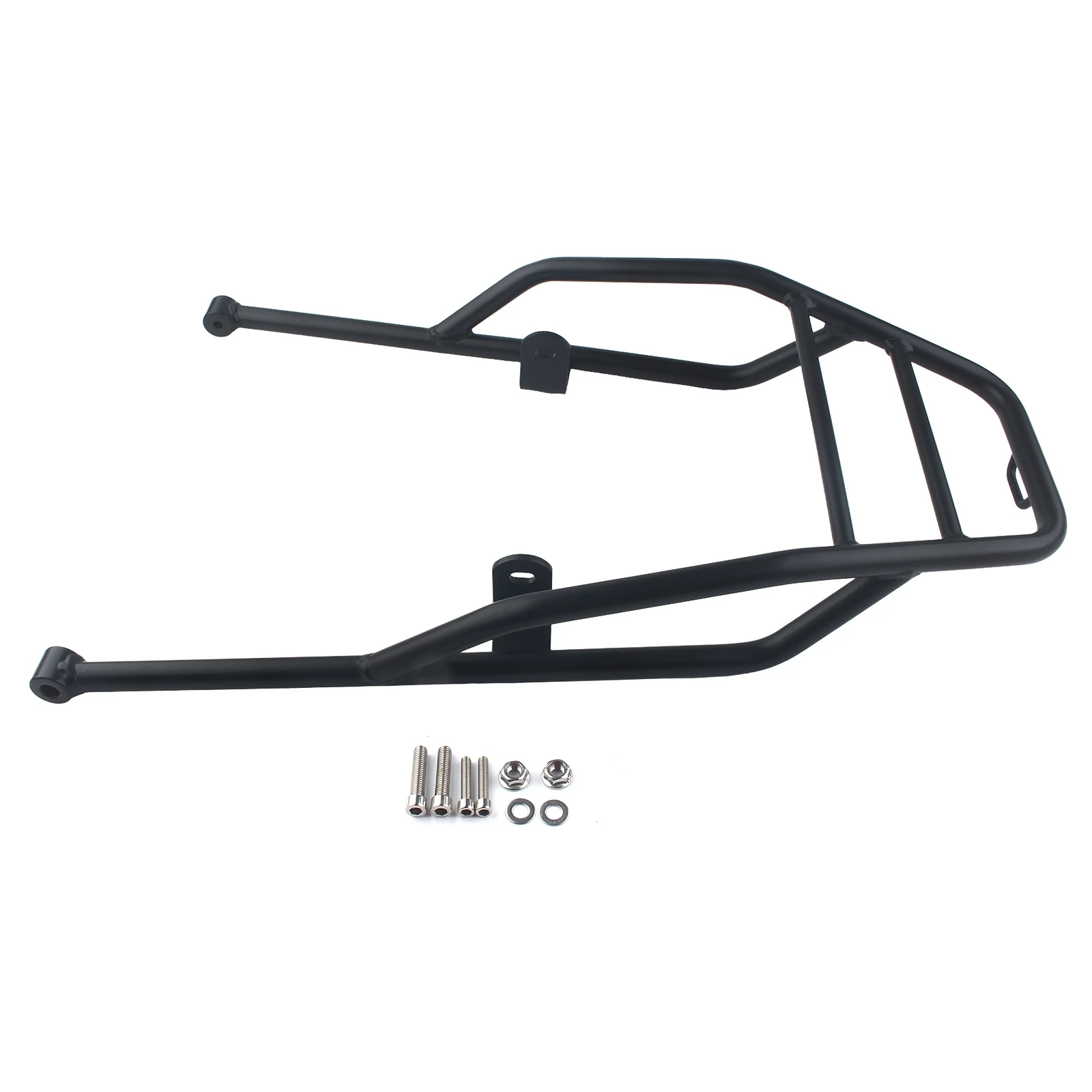 Fit For MOTO GUZZI V7 2021-2024 Matte Black Luggage Rack Carrier Bracket 1Set
