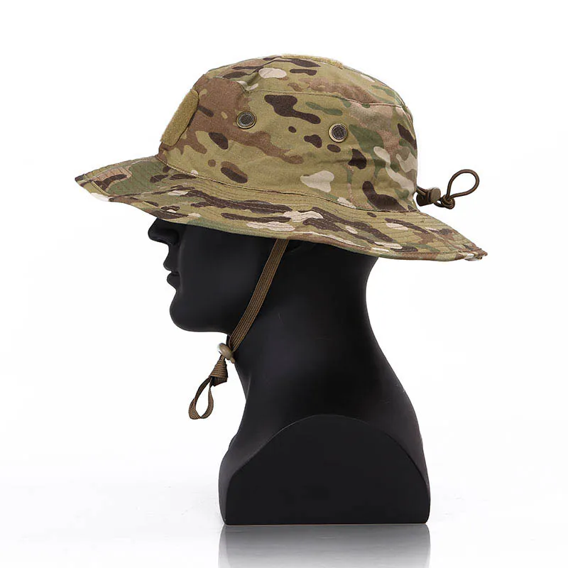 Emersongear Tactical Boonie Hat Cap Hiking Hat Outdoor Sport Fishing Hunting Hiking Camping Hat Mens Headwear Airsoft Combat view 4