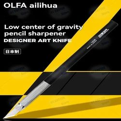 Japanese original OLFA LTD-09 small engraving pen knife with 25 blades LTD-AK engraving utility knife DIY handmade sharp pen knife multifunctional scalpel metal blade replacement blade: KB