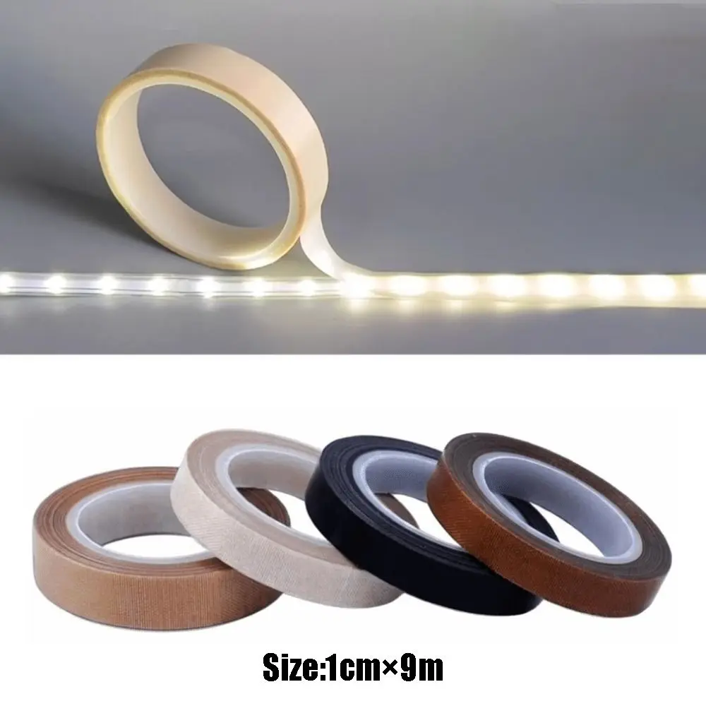 9m/Roll LED Light Strip Shading Tape Self-Adhesive Anti Glare Light Blocking Tape Heat Resistant Waterproof
