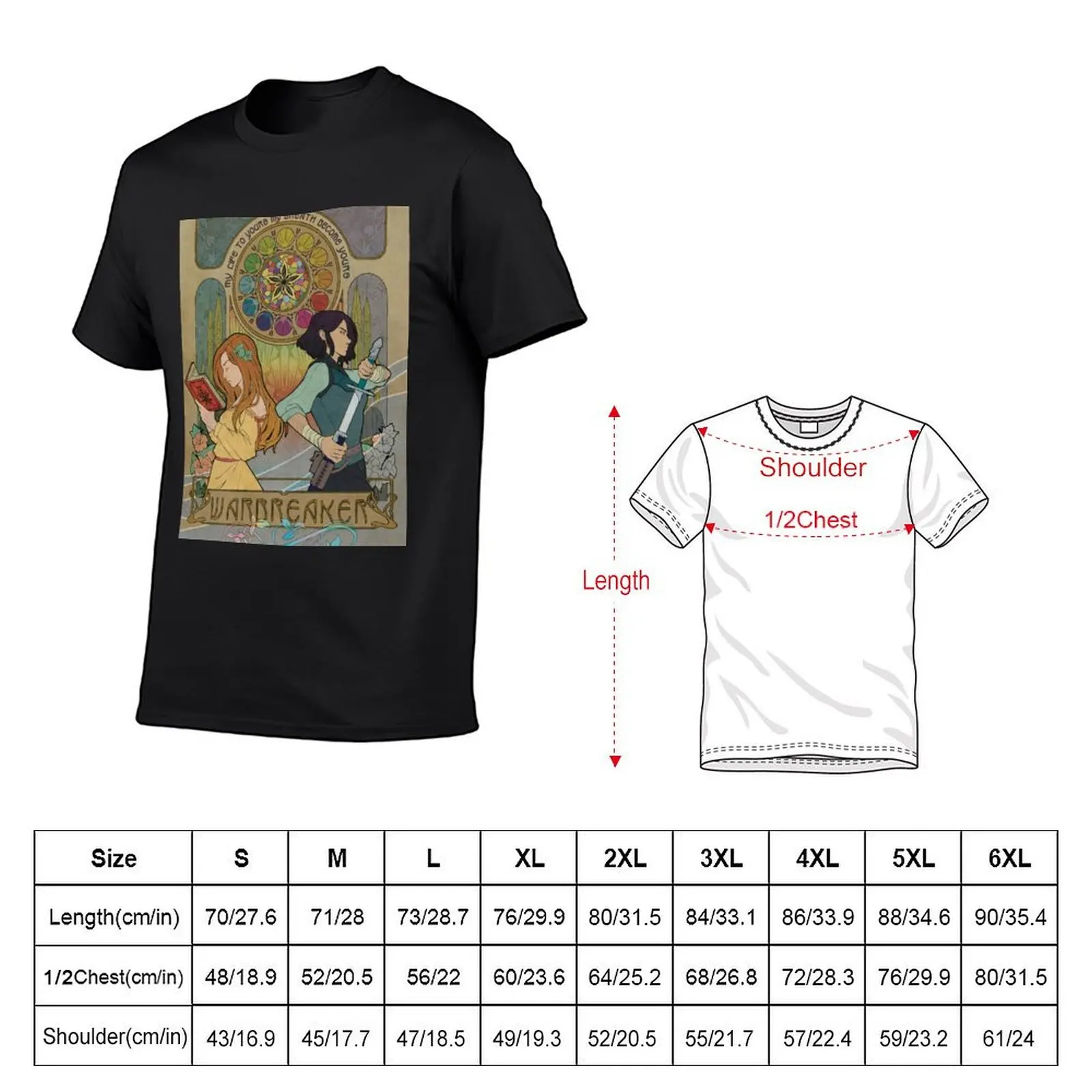 Warbreaker Poster (Cosmere) Siri and Vivinna T-Shirt essential t shirt funnys oversizeds new edition shirts graphic tee men