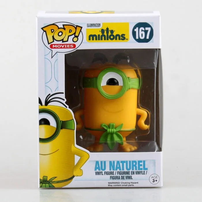 FUNKO POP Despicable Me Figurki Minionki 3 Anime Figurka Król Surowy Pirat Kevin GK Figurka Model Kolekcja Ozdoba Zabawki Prezenty