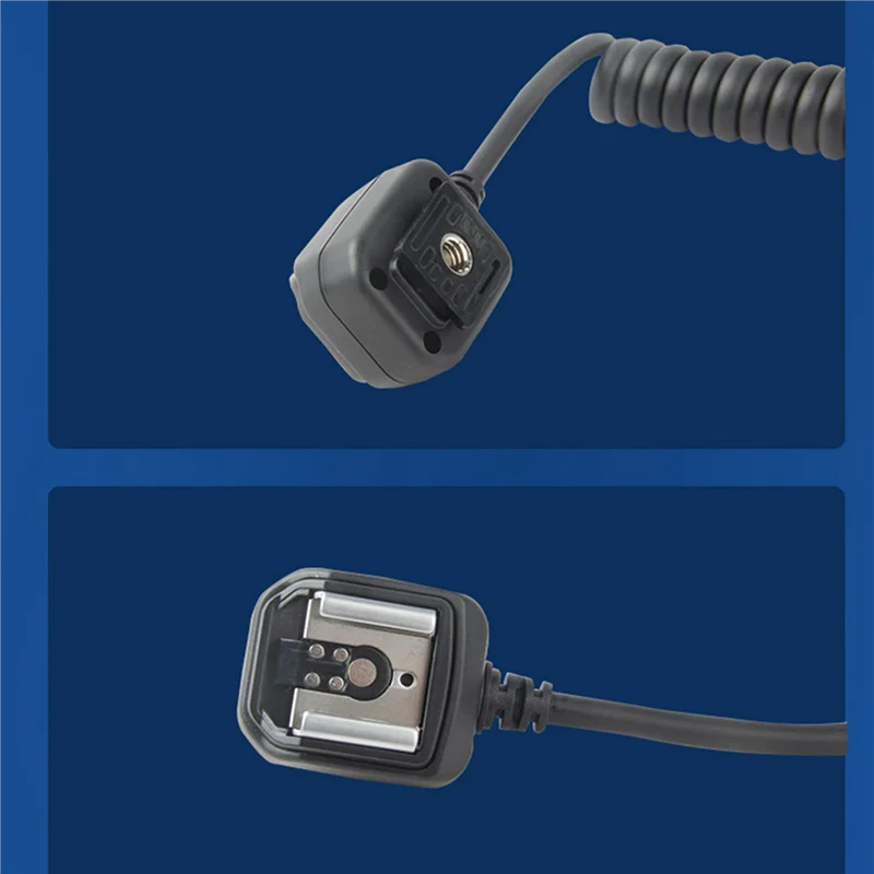 FORW-3X OC-E3 Off Camera Flash Cable Hot Shoe Cord Sync Off-Camera Flash Focus Cable Camera Extension Cord For 580EX II/580EX