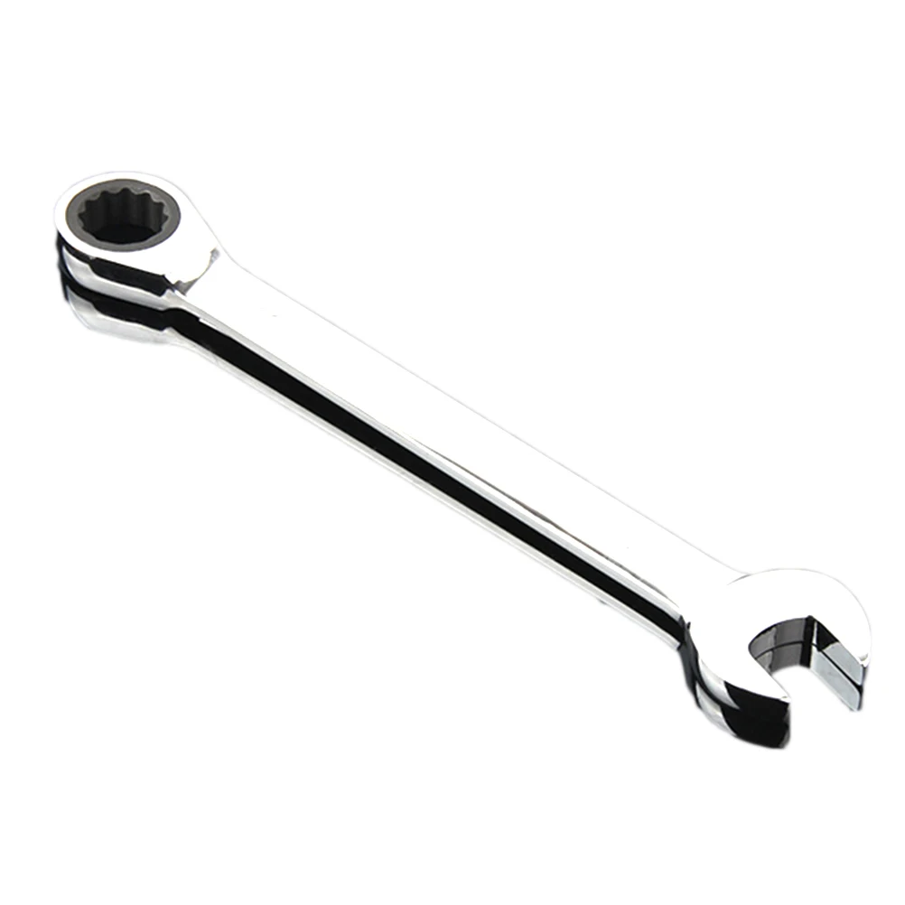 

Dual Head Wrench 22Mm Double Offset Ring Spanner Hard Steel Durable Tool Home Factory Use Ratchet Spanner Hand Tool