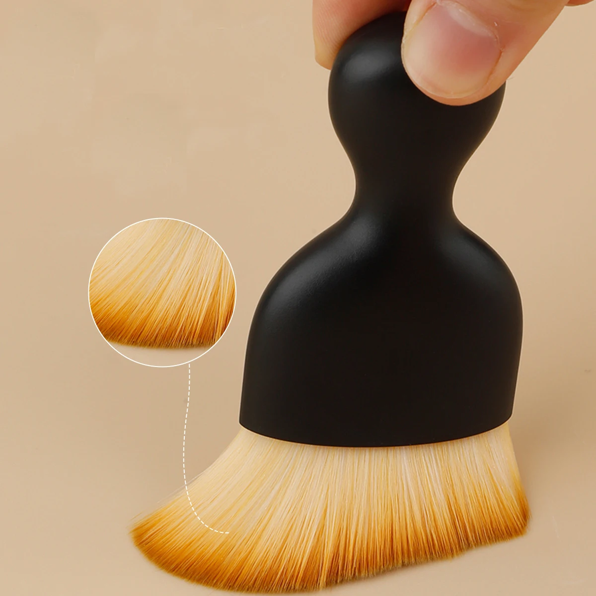 فرشاة مكياج كريم الأساس من Arc Curve، فرشاة كونتور، فرشاة بودرة أحمر الخدود، فرشاة إصلاح، فرشاة أدوات المكياج، فرشاة خط الموجة