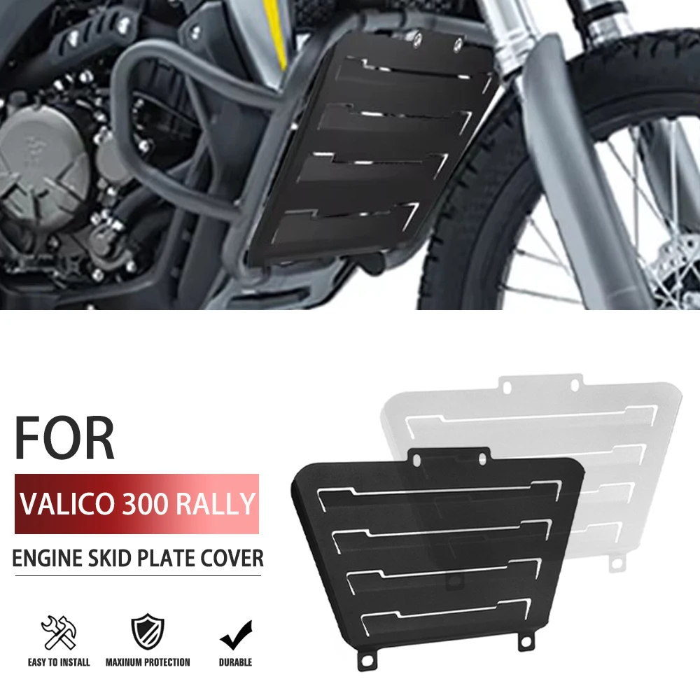 

For Voge Valico 300 Rally 2023 2024 2025 Motorcycle Engine Protection Guard Engine Skid Plate Cover For LONCIN VOGE 300 Rally