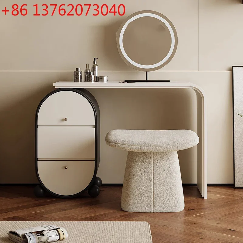 Modern Nordic Vanity Dresser Space Saving Luxury Glamour Ma…