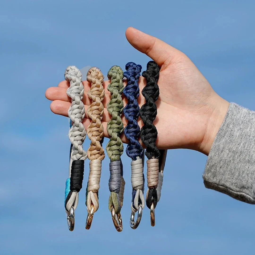 Phone Charms Handmade Lanyard Couple Cell Phone Pendant Luxury Car Keychain Accessories Simple Wrist Strap Premium Key Chain