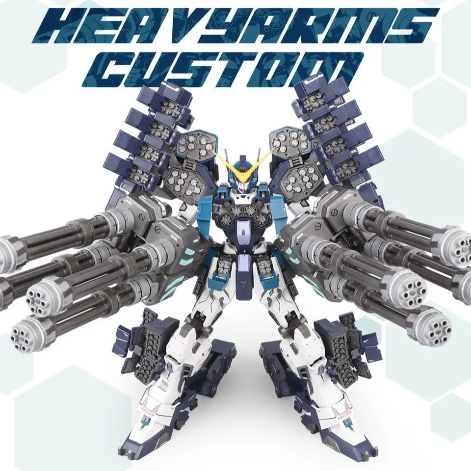 SUPER NOVA MG 1/100 MODEL BLUE HEAVY ARMS CUSTOM UNCHAINED Assemble Model Assembling Action Figure