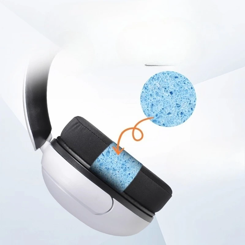 XIXIYIN استبدال تنفس شبكة النسيج نمط/بروتين الجلد بطانة للأذن لسوني INZONE H3 سماعات الأذن وسائد