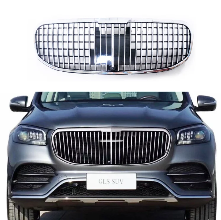 

Automotive Parts Front Grille For Mercedes Benz X167 GLS 2020-2022 Upgrade Mercedes Benz GLS Maybach Grill