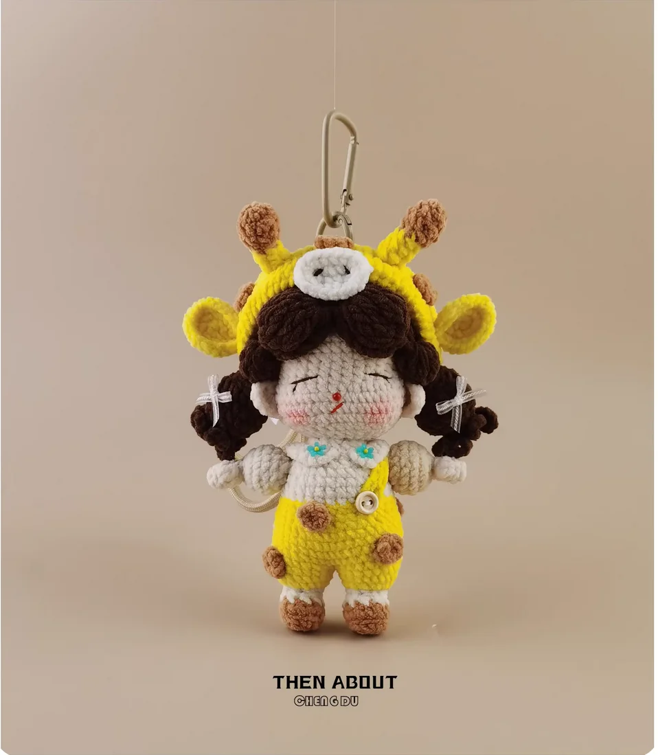 Cute deer little girl doll bag pendant bag pendant gift