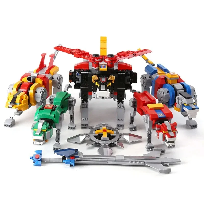 

Популярный бестселлер Voltron NEW MOC: конструктор из 2334 деталей, совместимый с 21311, игрушки, подарки на день рождения и Рождество для детей