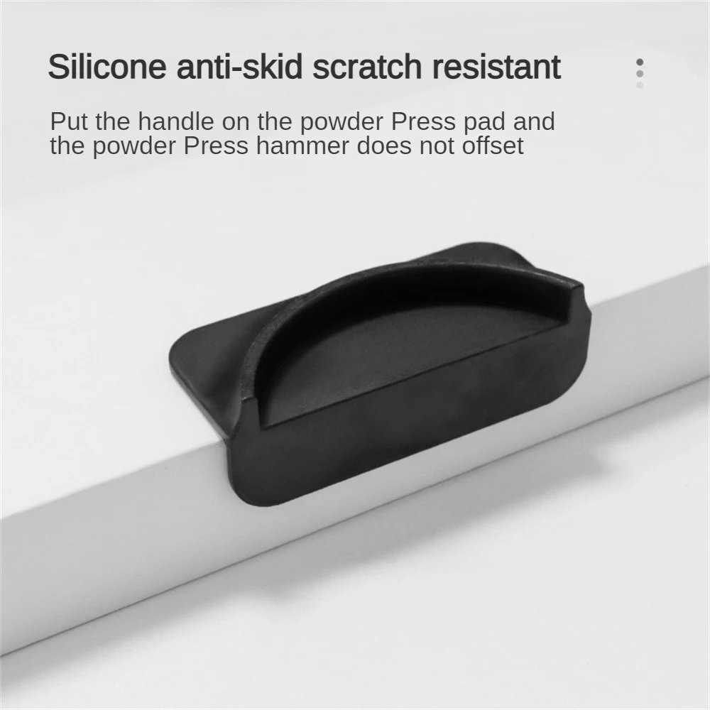 Coussretours d'angle en silicone souple de qualité alimentaire, non ald, polymères de silicone, gel de pton, outil de table à expresso, manche universel, 51mm, 53mm, 58mm