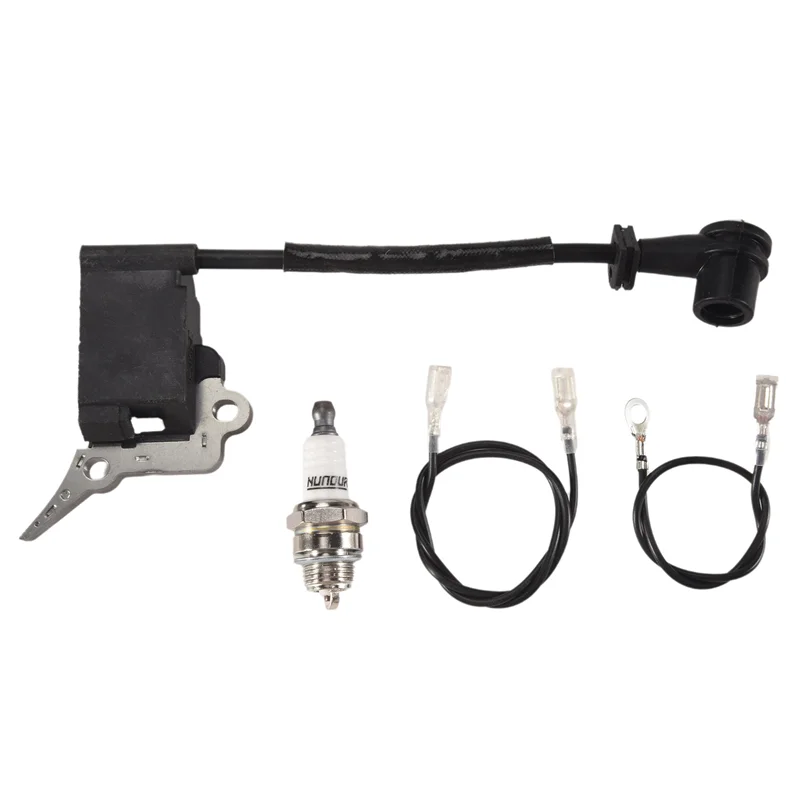 A59Z-Ignition Coil Module Spark Plug FIT For CHINESE CHAINSAW 2500 25CC ZENOAH G2500 TIMBERPRO LAWNFLITE Parts