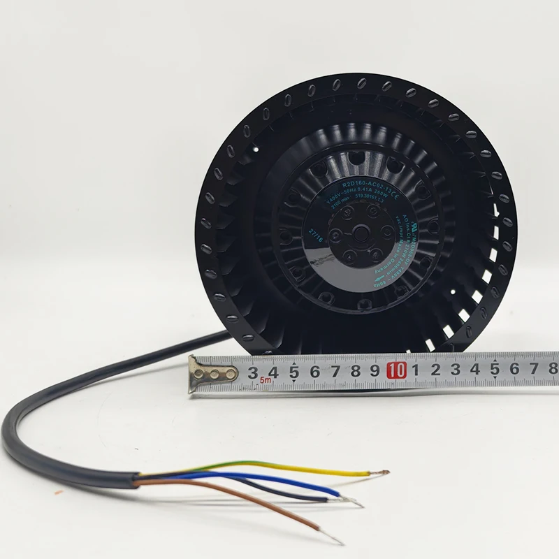 

Новый оригинальный 100% рабочий телефон 400 в 260 Вт а вентилятор R2D160-AC02-13 400V 260W 0.41A