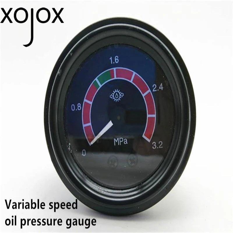 XOJOX For Lonking Loader Variable speed oil pressure gauge LG855DS.15.60.08 Original factory Loader accessories high-quality