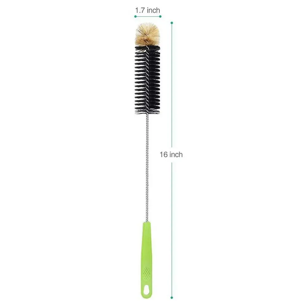 Milk Bottle Brush Long Handle Cup Brush Handheld Soft Head Narrow Bottle Beer Cups Cleaning Brushes Kitchen Household Tools