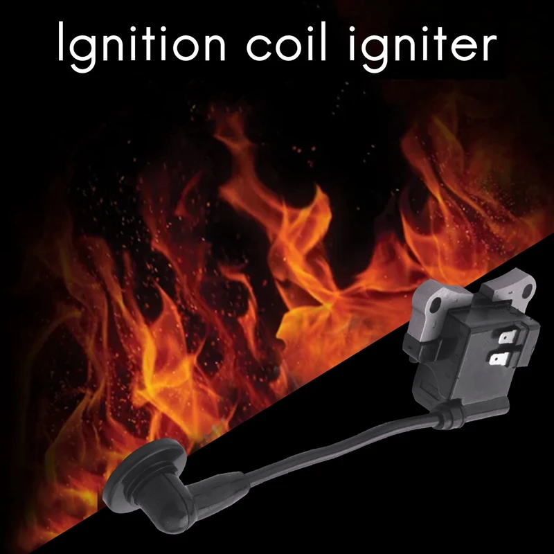 

Катушка зажигания TLE43 для KASEI 1E40F-E 1E40F-E.3 для мотокосы KASEI BC-46 CG-430 BC46 CG430, статор магнетора