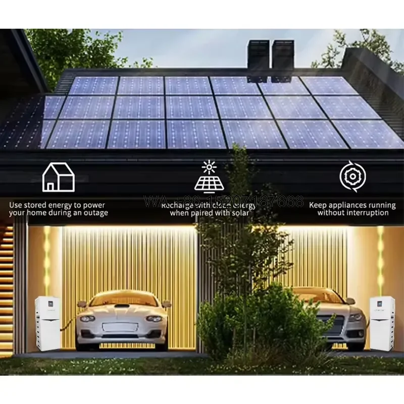 Wmwmnu Complete Home Solar Energy System Kit 48V 10kw 15kw 20kw Hybrid With Lithium Battery 10kwh 20kws 30kws for Home