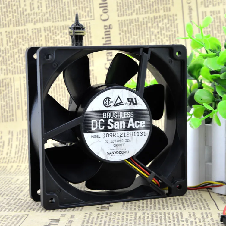 ORIGINAL 109R1212H1131 DC12V 0.52A 12 CENTÍMETROS 12038 FÃ INVERSOR