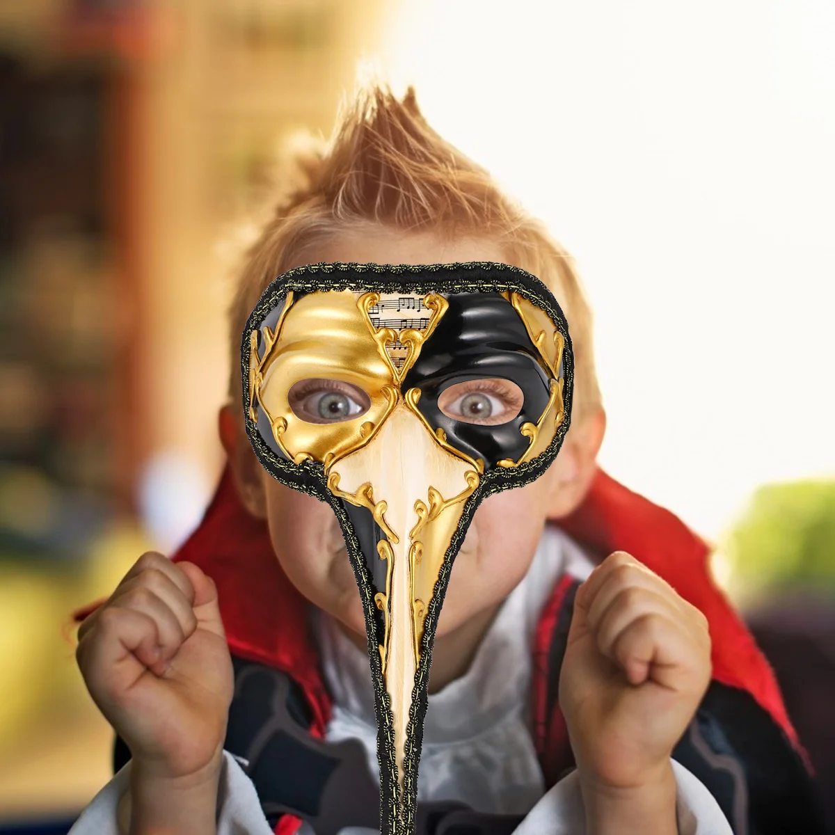 

Mask Affordable Masquerade Long Nose Halloween Elegant Party Plastic Drama Ball