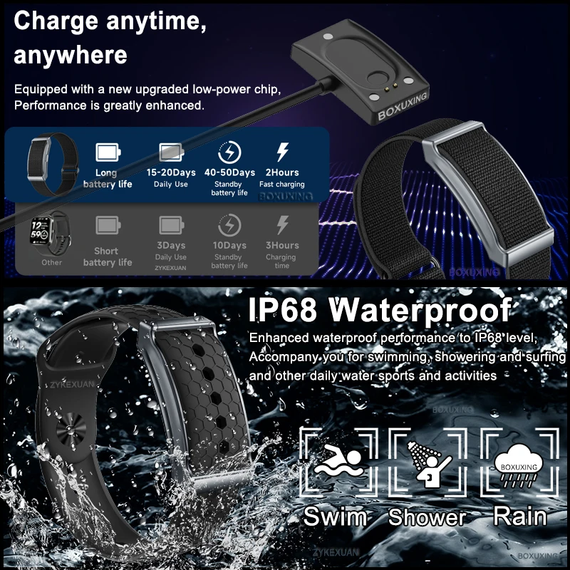 الرياضة اللياقة البدنية المقتفي سوار ذكي النسخة العالمية مراقبة النوم معدل ضربات القلب عداد الخطى دعوة تذكير Smartwatch الفرقة الرجال النساء