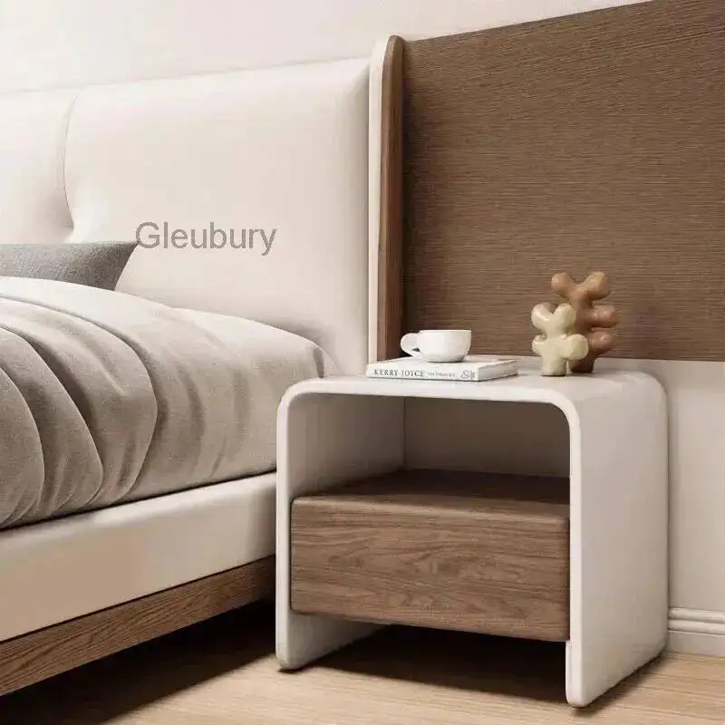 

Table Night Modern European Storage Luxury Aesthetic Luxury Bedside Table Italian Simple Comodini Camera Letto Bedroom Furniture