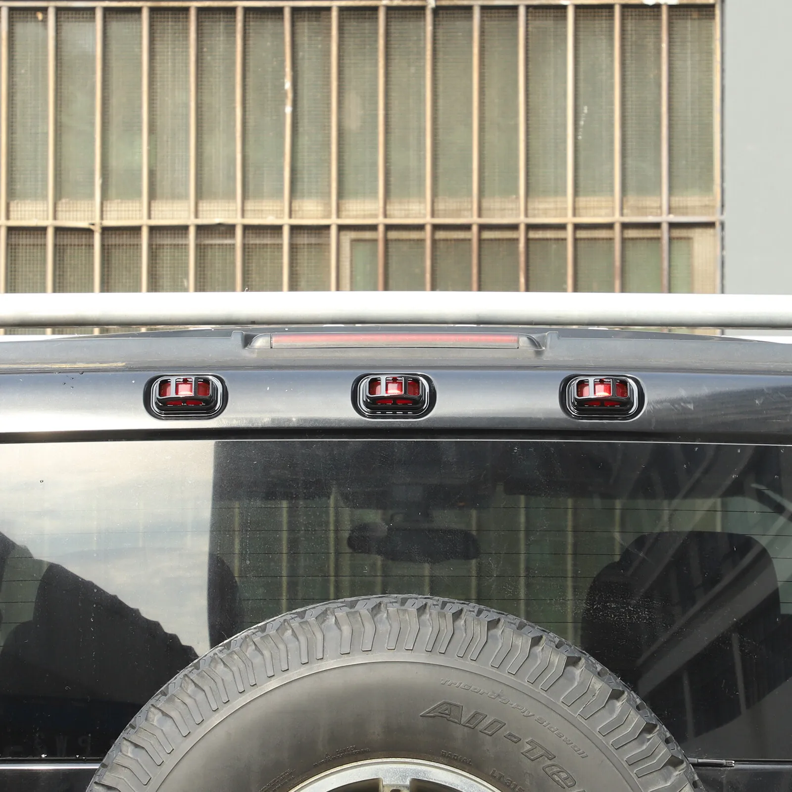 6 قطعة ABS لامع أسود سقف السيارة الخارجي غطاء خفيف ل هامر H2 SUV SUT 2003-2009 مصباح السقف حماية اكسسوارات الكسوة